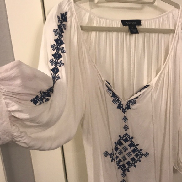 Embroidered Karen Kane top - Picture 3 of 3